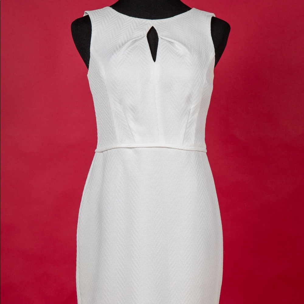 White Evan Picone Dress White Size 4